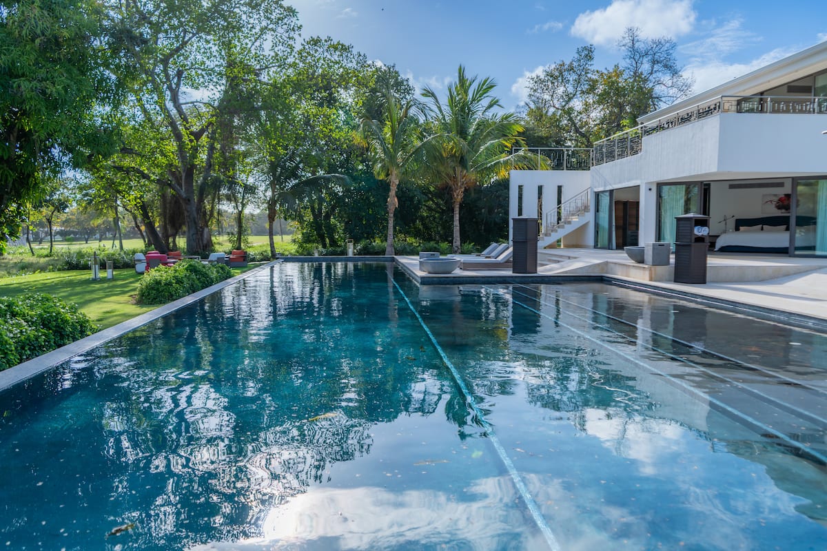 Ocean-view villa with two private pools